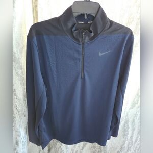 Nike Men's Golf Victory Quarter Zip Pullover M Dri-fit Springbreak Layer Light